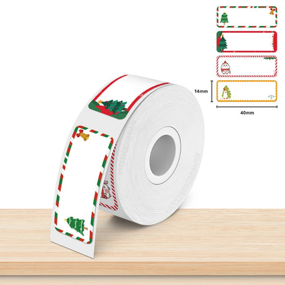 P15 Label Paper Roll White Adhesive Sticker for Marklife P15 P12 Q30 Q30S Label Printer 15*30mm 15*50mm Transparent Label Tape
