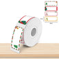 P15 Label Paper Roll White Adhesive Sticker for Marklife P15 P12 Q30 Q30S Label Printer 15*30mm 15*50mm Transparent Label Tape