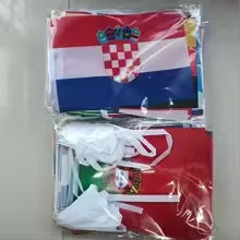 Country Flag  2026 48pcs  NEW foot ball cup Countries String Flag world National Banner Football Event Garlands decor