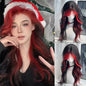 Synthetic Short Lolita Cosplay Christmas Halloween Bob Brown Blonde LM Wig With Long Curly Ponytail Natural Fake Hair for Women