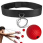 Boxing Reflex Ball Headband Set Child Boxing Training Headband React Ball Workout Equipment Beginners Fitness Reflex Ball For