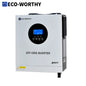 ECO-WORTHY 5000W Solar Hybrid Inverter 48V DC-120V/220V Pure Sine Wave Power Inverter AC Split Phase Off-Grid System