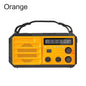 Portable Solar Hand Crank AM/FM Radio for Survival,Rechargeable Battery Powered Radio,USB Charger,Flashlight,Reading Lamp