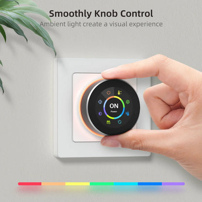 AVATTO Tuya WiFi Smart Knob Thermostat Temperature Controller For Water Gas Boiler Electric Heating Works With Alexa Google Home