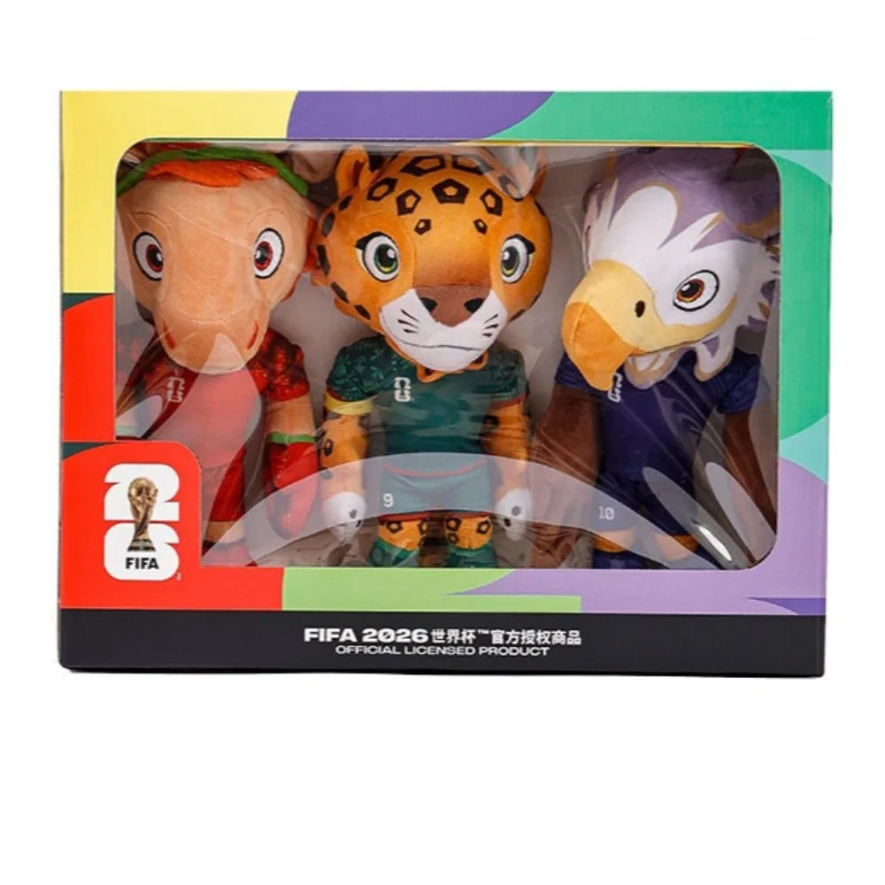 FIFA World Cup 2026 Mascot Plush Toy | Official Mascot Stuffed Animal Doll | Perfect Gift for Boys and Girls