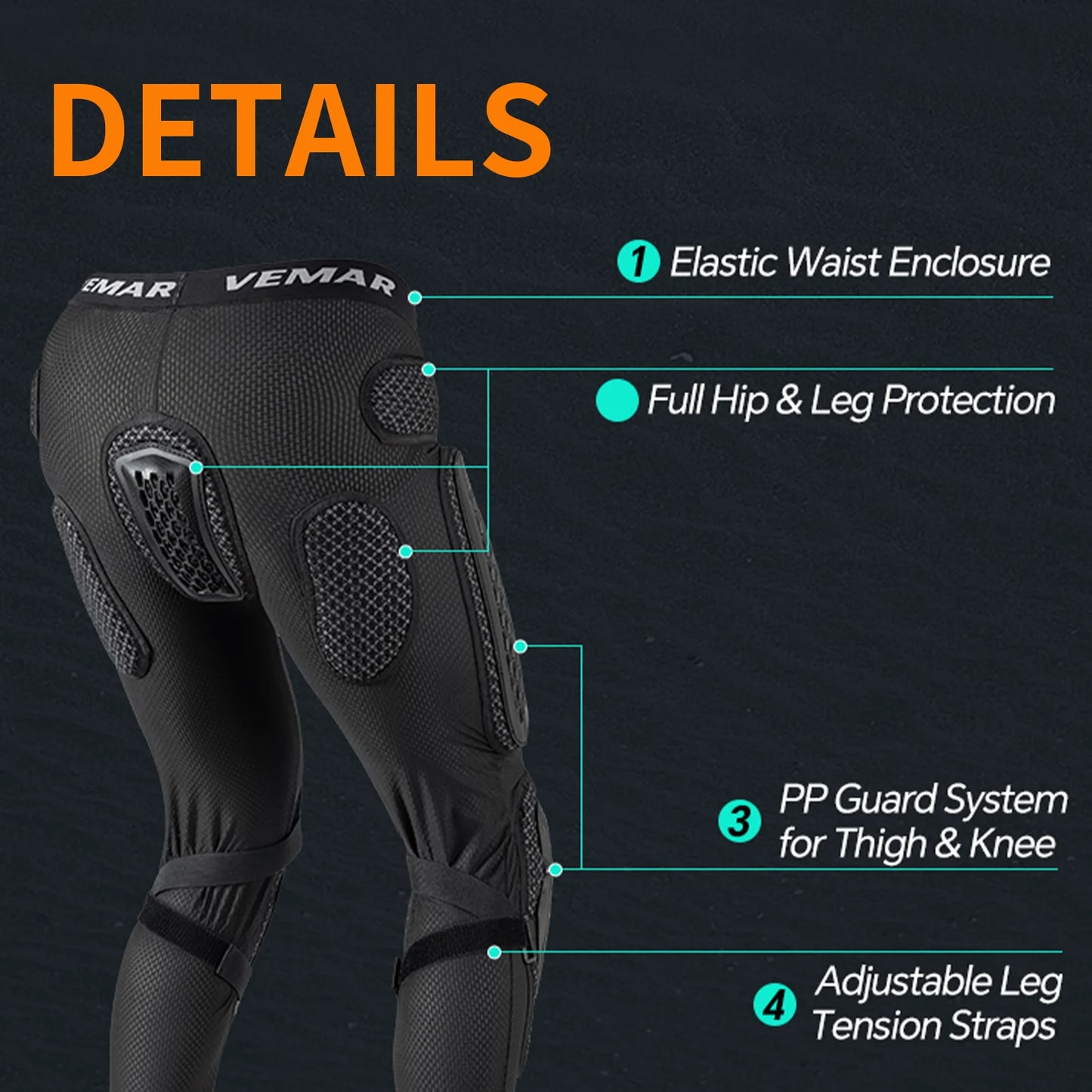 Off-Road Motocross Suit, Motorcycle Armor Jacket & Pants Set with Chest Back Guard, Breathable Protective Gear for Summer Riding