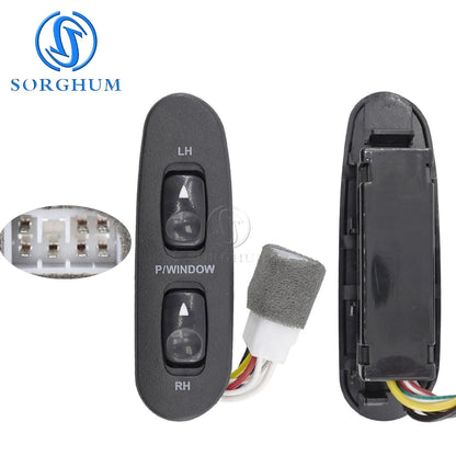 SORGHUM Car Front Left Right Power Window Lifter Switch Button For Hyundai H100 Bus Kasten 1996-2001 93691-43600 93692-43600