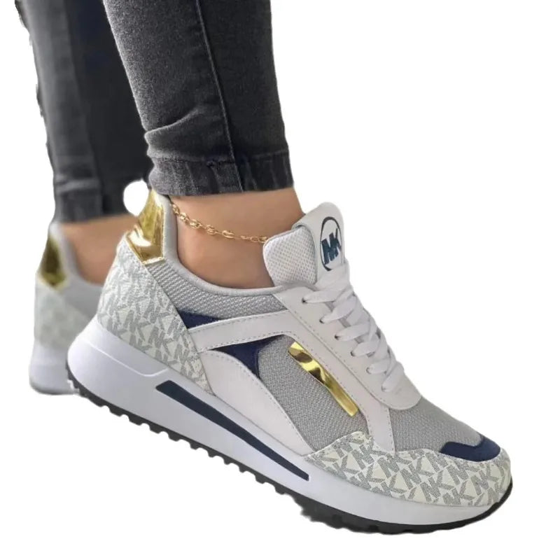2025 New Women's Sports Casual Wedge Casual Fashion Women's Shoes Women's Sports Shoes Sports Shoes Large Size Sneakers