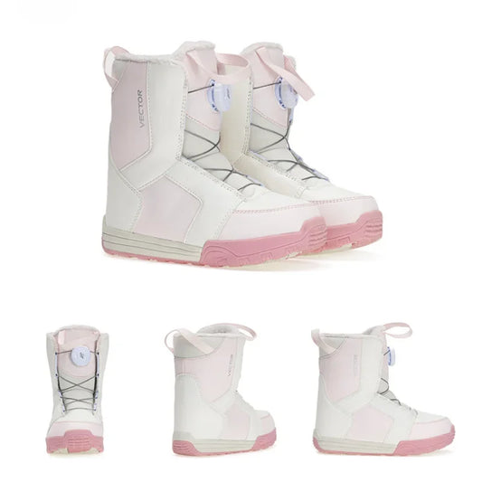 Skiing Women Snow Boot Footwear Snowboard Boots Ski Boots Men Warm Waterproof 2025 Outdoor Thermal Snowboard Shoes Ski Equipment