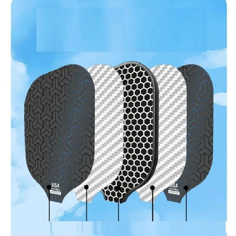 (1pcs) Cheap Fiberglass Pickleball Racket PP Honeycomb Core Pickle Ball Paddle With 2 Balls