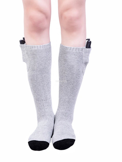 New Heated Socks for Men Women Rechargeable 6000mah Battery Electric Socks Winter Foot Warmer Outdoor Skiing Hunting Fishing