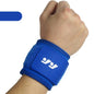 1 Pc Wristband Wrapping Compression Sports Wrist Thin Style Elastic Adjustable Wrist Guard Support Basketball Run Sweatband Gym