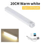 Wireless LED Motion Sensor Cabinet Light USB Rechargeable Led Night Light Cabinet Wardrobe Magnetic LampUnder Backlight For Room