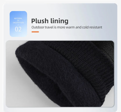 PHMAX Winter Ski Gloves Men Women Gloves Touch Cold Snowboard Motorcycle Cycle Gloves Outdoor Sports Warm Thermal Fleece Running