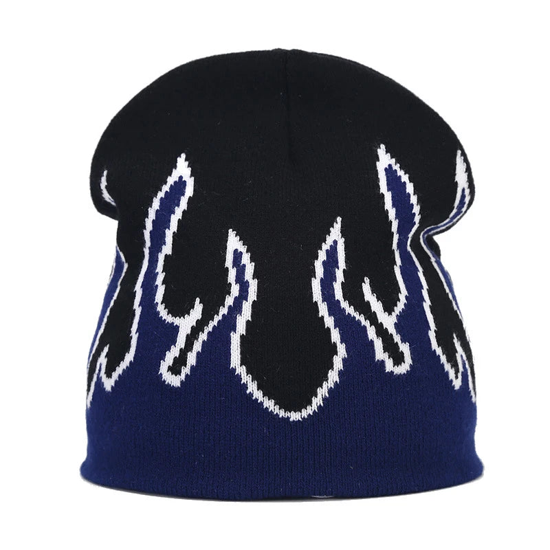 Bocca Beanie Y2K Knitting Hat For Men Women Warm Winter Autumn Letter Cartoon Streetwear Knitting Cap Hip Hop Gorras New Fashion