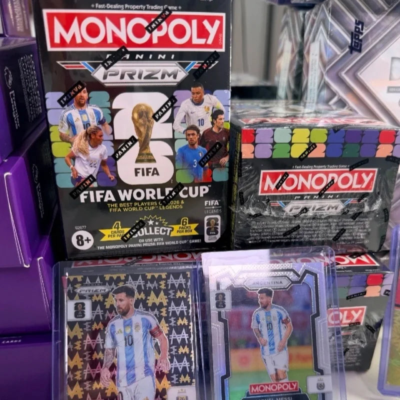 Genuine 2026 Panini Prizm: Fifa World Cup 2026 Trading Cards Usa-Canada-Mexico Officially Licensed Collectible Cards Collection