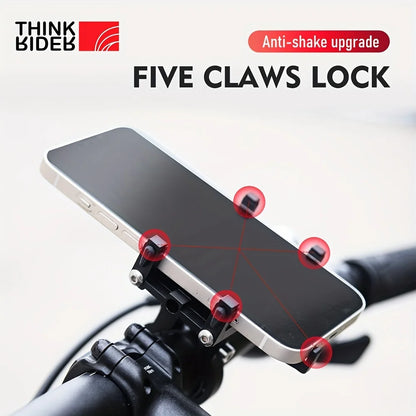 ThinkRider Bicycle Mobile Phone Rack Aluminum Mountain Road Car Navigation Takeout Rider Driving Special Support
