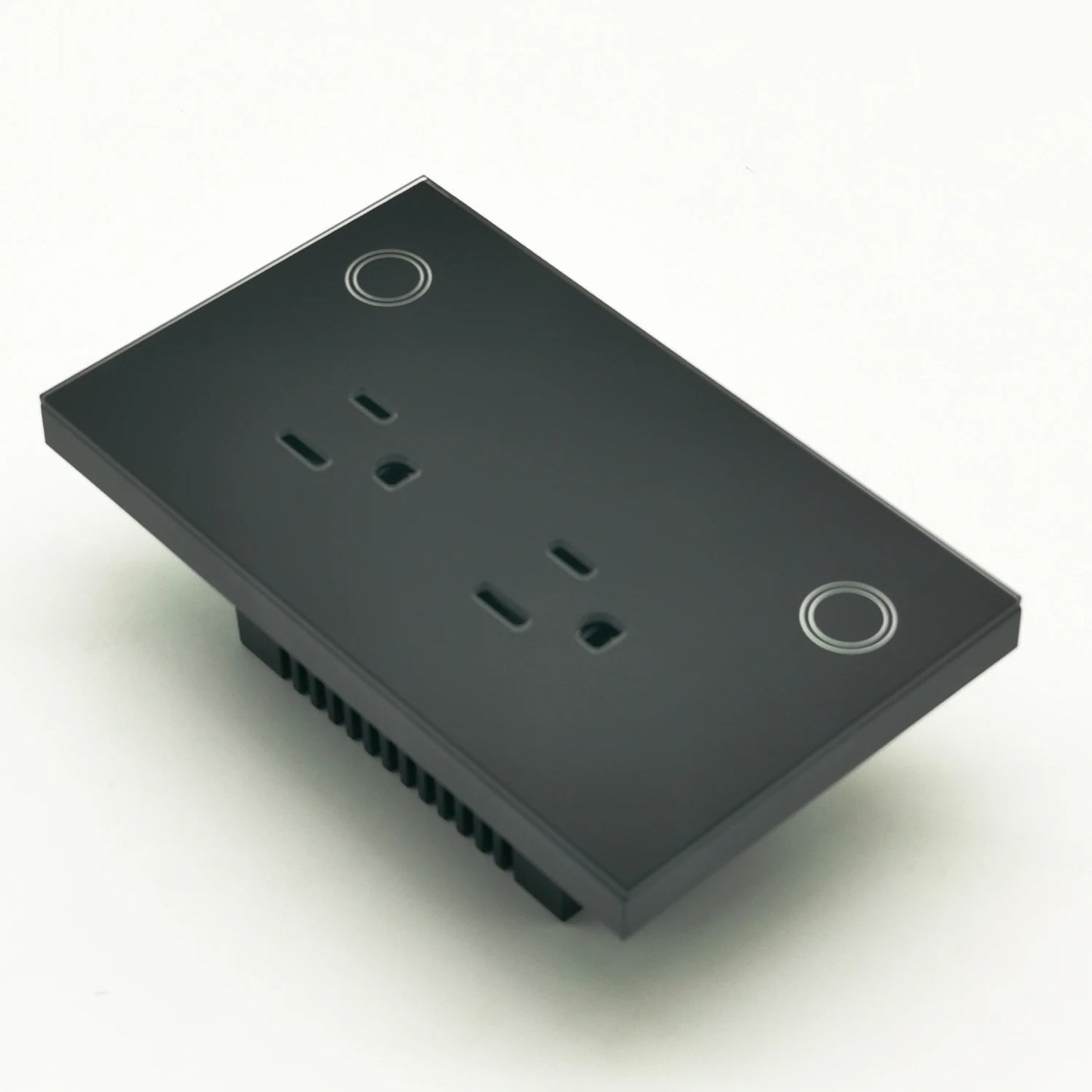 Melery WIFI Smart Wall Socket US Electrical Plug Outlet Power Monitoring Touch Switch Wireless Remote,Alexa Google Home Kitchen