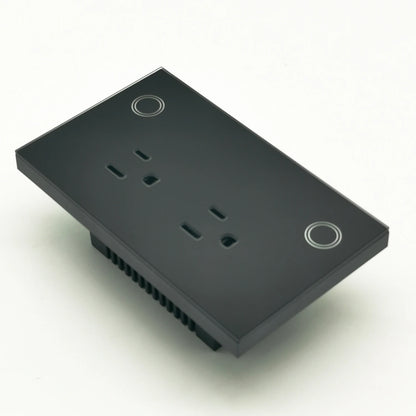 Melery WIFI Smart Wall Socket US Electrical Plug Outlet Power Monitoring Touch Switch Wireless Remote,Alexa Google Home Kitchen