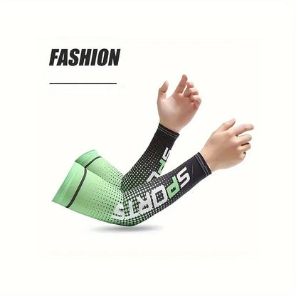 UV protection arm cooling sleeve for sports - stay cool and protected while running, fishing, cycling