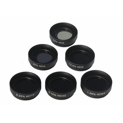 Agnicy Astronomical Telescope Accessories 1.25 Inch Filter Medium Gray Density ND2 ND4 ND8 ND16 ND32 ND64