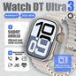 DT Ultra 3 Smartwatch Amoled Screen 4GB MP3 MP4 Player Bluetooth Network Sharing APP Store ChatGPT Smart AI Watch Men Sportwatch