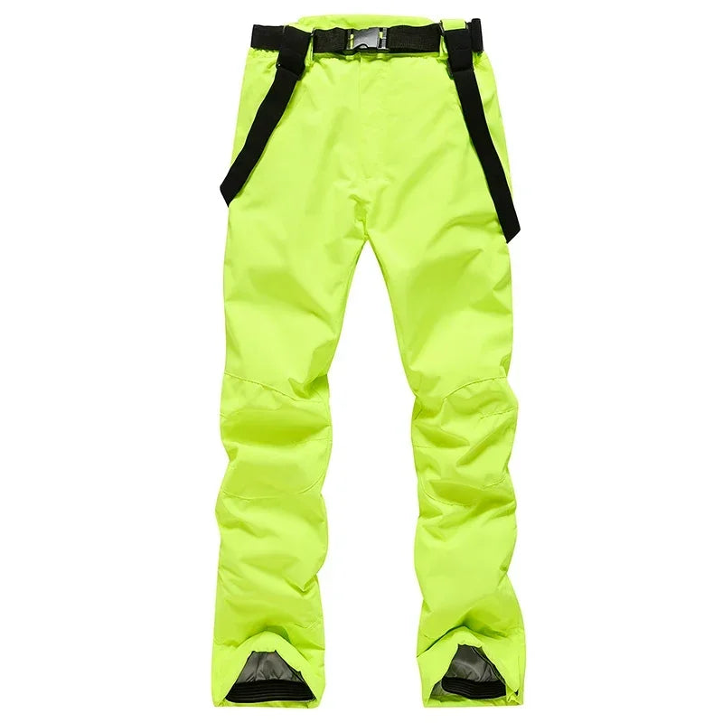 New Winter Ski Pants Men Outdoor Mountain Windproof Waterproof Ski Snowboard Pants Warm Snow Male Trousers Brand