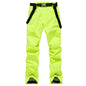 New Winter Ski Pants Men Outdoor Mountain Windproof Waterproof Ski Snowboard Pants Warm Snow Male Trousers Brand