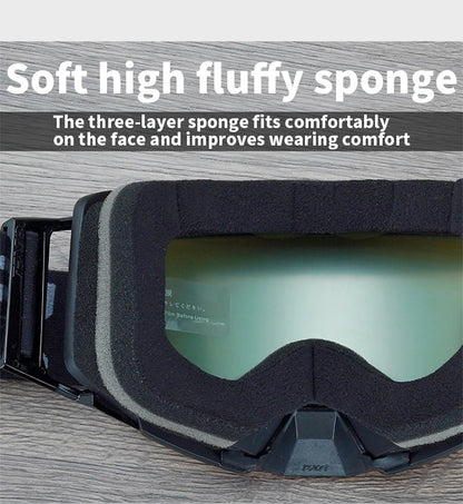 FXR Combat MX Goggle Motocross Racing Helmet Goggles MTB ATV MX Mask Windproof Protection Cycling Racing Goggles Skiing Glasses
