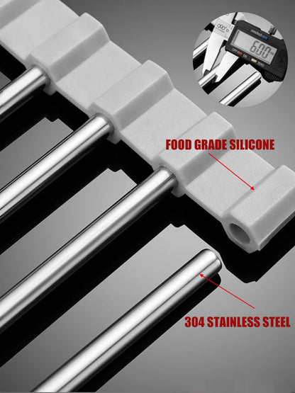 Kitchen Rolling Dish Drainer Roll Up Dish Drying Rack Over The Sink kitchen accessories,storage organization Foldable bowl shelf