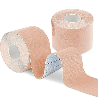 4 Roll Kinesiology Tape,5cm x 5m Waterproof Athletic Tape,Uncut Kinetic Tape,Elastic Muscle Tape,Sports Tape,Knee Tape