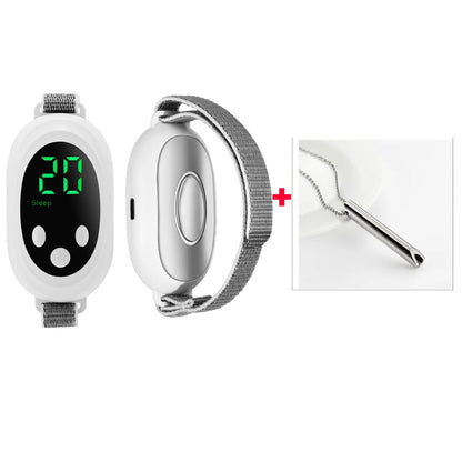 Handheld 20 Levels EMS Sleep Aid Relaxation Treatment Microcurrent Pulse Hypnosis Device Insomnia Rechargeable