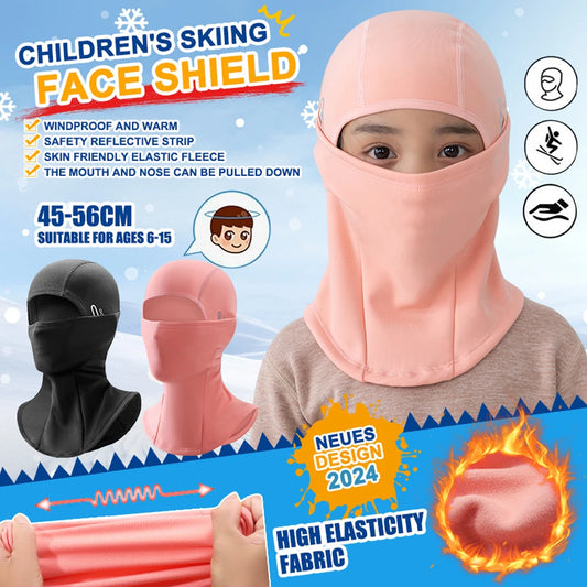 Children's ski warm headgear outdoor windproof cold-proof cycling mask helmet lining balaclava hat men and women
