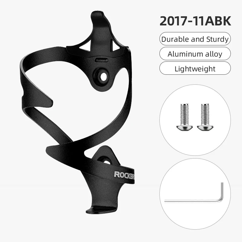 ROCKBROS Bicycle Bottle Cages Aluminium Alloy Cycling Water Bottle Holder Ultralight Cup Bracket Mount MTB Road Bike Accessories