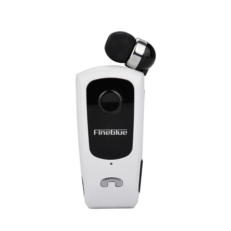 Fineblue F920 Wireless Retractable Portable Mini Bluetooth Headset Calls Remind Vibration Wear Clip Sports Running Earphone