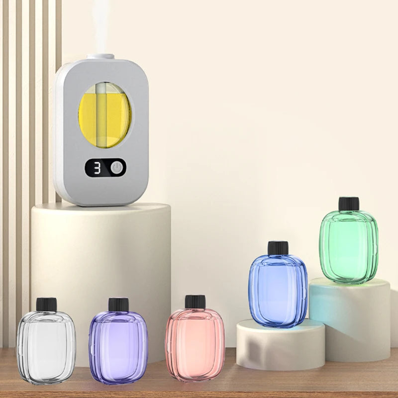 Automatic Diffuser Aromatherapy Machine Air Fragrance Air Freshener Toilet Bathroom Aroma Essential Oil Dispenser HumidifierUltrasonic DiffusersGoWisse.com