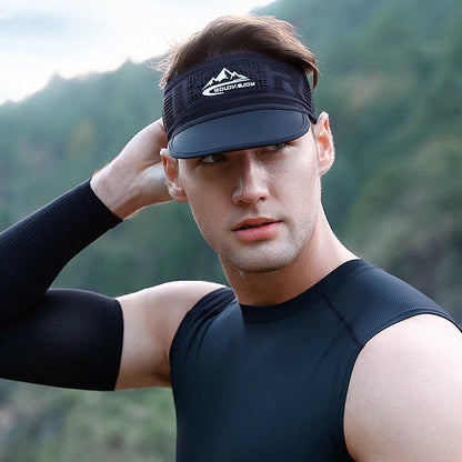 Cooling Stretchy Visor Unisex Visor Hat for Men and Women No Slip Band Lightweight Performance Running Sun Protection Visor