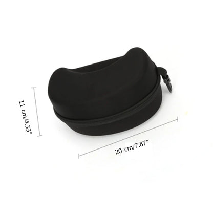 Snowboard Goggles Case with Carabiner Sports Glasses Case, Snowboard Goggles Box EVA Protective Box for Snow Eyewears