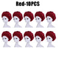 Hundreds of High Elasticity Hair Care Cap Moon Hat Wrapped Headscarf Beauty Cap Shower Cap Female Nursing Satin Sleeping Cap