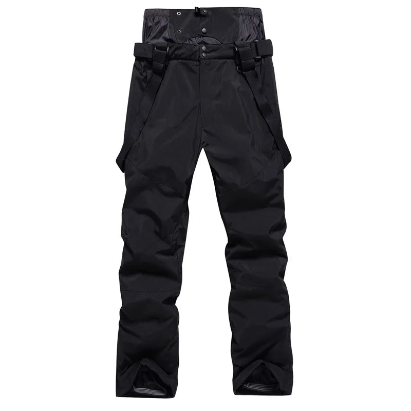 Women and Men's Ski Trousers Windproof Waterproof Snowboarding Winter Outdoor Warm Breathable Snow Male Female Sports Pants