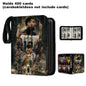 2026 World Cup Football Star Ronaldo Messi Mbappé 400/900pcs Album Book Folder Card Slots Collections Zipper Card Binder Holder