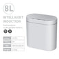 7L Trash Can Smart Sensor Trash Can Automatic Household Electronic Kitchen Trash Bin Toilet Waterproof Narrow Seam Sensor Bin