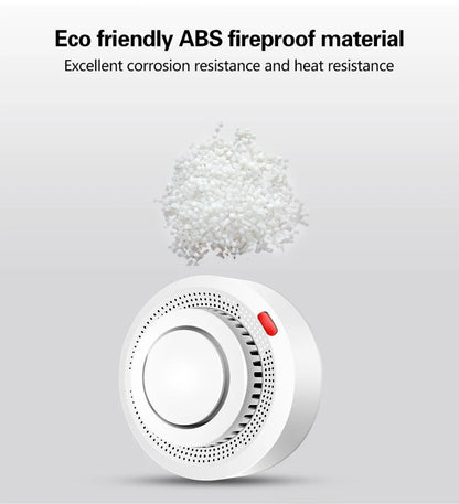 Tuya Smart WiFi Smoke Sensor Fire Protection Smoke Detector 85dB Sound Security System Firefighters Smartlife APP ControlSmoke DetectorsGoWisse.com