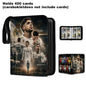 2026 World Cup Football Star Ronaldo Messi Mbappé 400/900pcs Album Book Folder Card Slots Collections Zipper Card Binder Holder