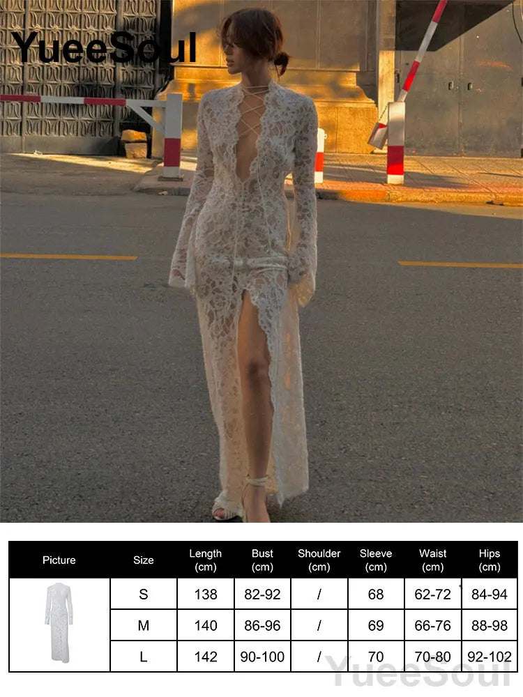Halloween Gothic Grunge Punk Women Dress Long Sleeve Lace Slim Black Dresses 2025 New Y2K Harajuku Lolita Fairy Core Party Dress