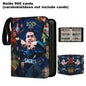 2026 World Cup Football Star Ronaldo Messi Mbappé 400/900pcs Album Book Folder Card Slots Collections Zipper Card Binder Holder