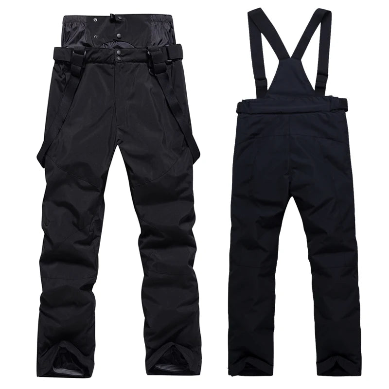 Ski Suit Men And Women Super Warm Thicken Waterproof Windproof Winter Snow Suits Skiing And Snowboarding Jackets + Pants Brands