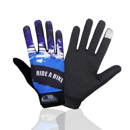 Fitness Long Fingered Unisex Mountain Bike Gloves Riding Mtb Cycling Gloves Motocross Gloves Bike Gloves Motorcycle Gloves