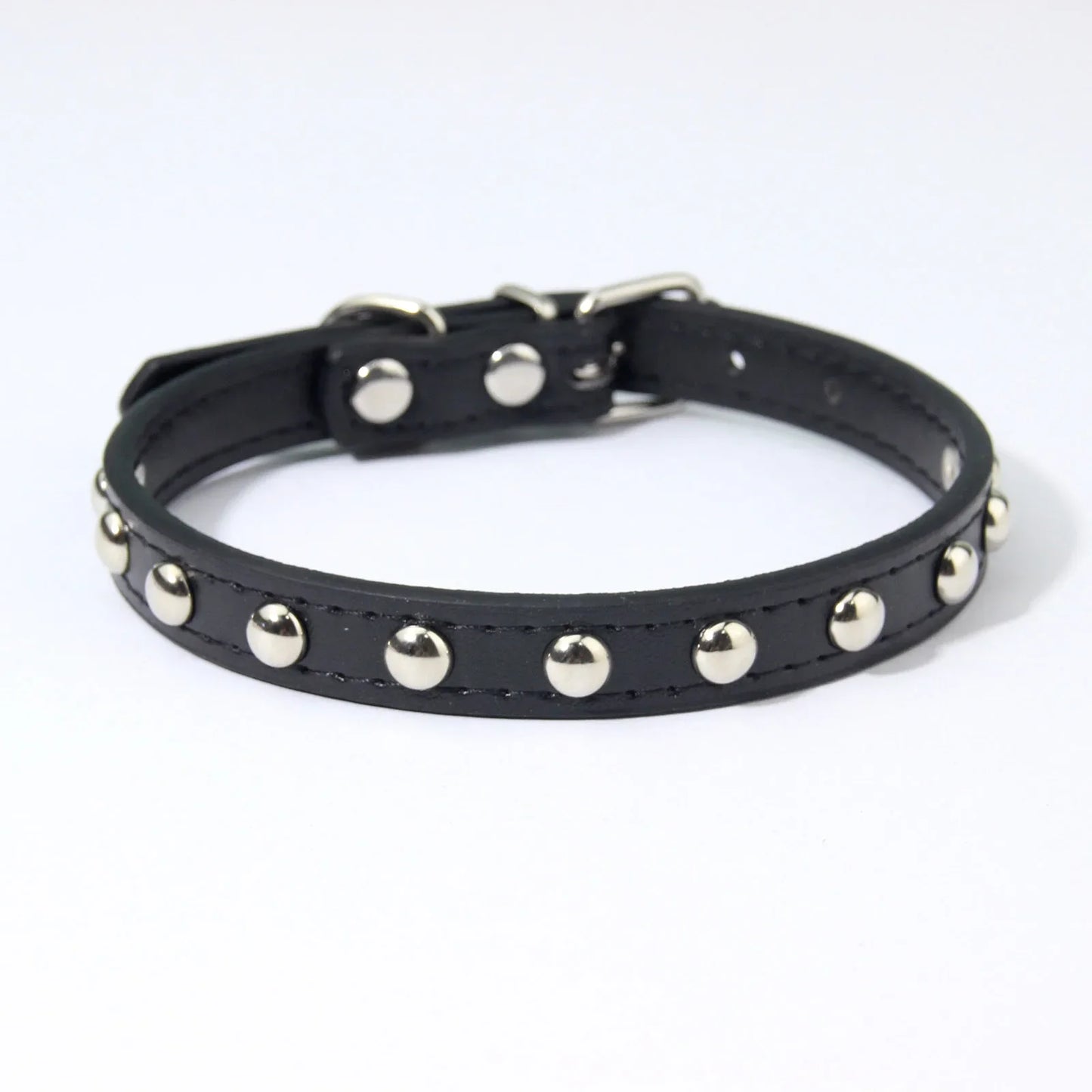Rivets Anti-Bite Leather Dog Cat Collars Pu For Small Medium Large Dogs Pet Collar Pet Products Kitten Puppy Neck Strap