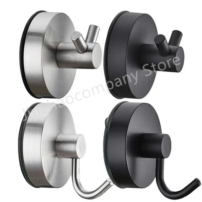 1/2/4pcs 5KGS Reusable Towel Hook Vacuum Suction Cup Hook Robe Hooks Kitchen Bathroom Home Suction Hook Hanger Accessories